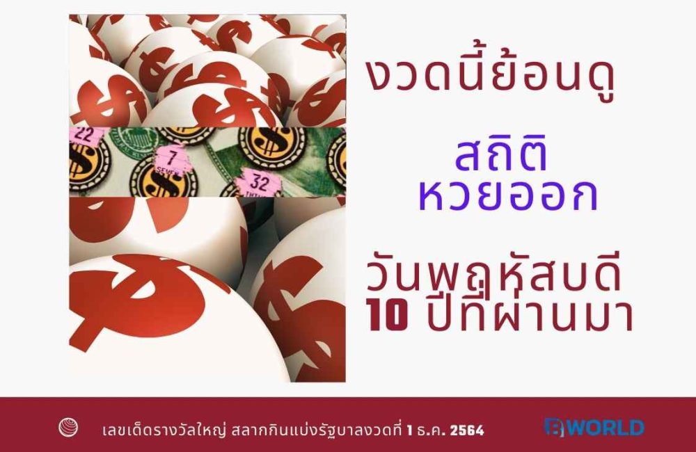 งวดนี้ย้อนดู สถิติ หวยออกวันพฤหัสบดี 10 ปีที่ผ่านมา
